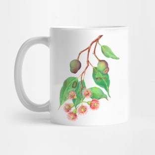 Red flowering gum watercolour Mug